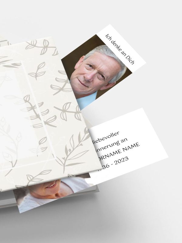 Lesezeichen Hochformat mit Fotovorlage (65 x 150 mm) | LZQ_002